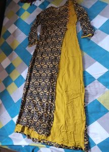 Patterned Midi Dress