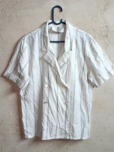 Women's Summer Fashion Shirt Top Stripped