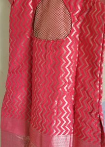 Pink Chevron Button-Down