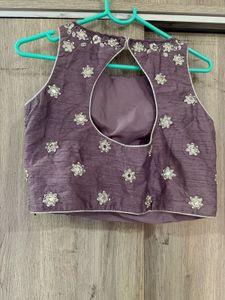 Lavender Lehenga Choli Set