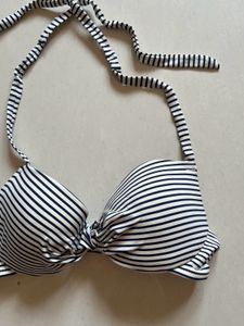 Striped Bikini Top