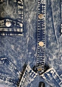 Denim Tshirt Korean Style