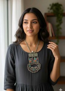 Oxidised Necklace (New)