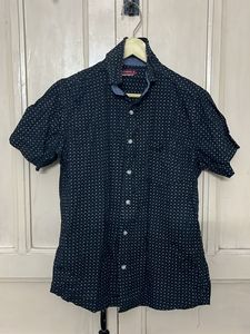 Black With Little Design On The Shirt
