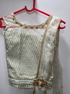 Festive Peach Lehenga