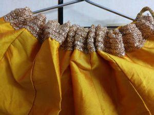 Gorgeous Mustard Lehenga With Heavy Borders😍😍
