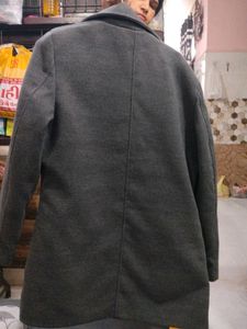 Stylish Gray Overcoat