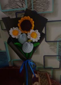 Crochet 🧶 Bouquet Of Multiple Flowers