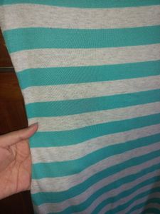 Green Striped Bodycon Dress