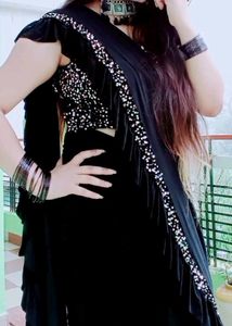 Semi Strech Saree