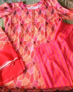 Printed Kurta Set