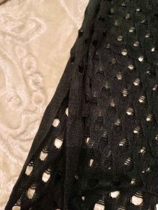 Black Fishnet Top
