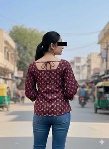 like Floral Print short kurti