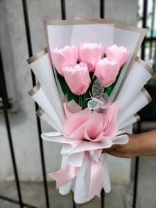 Pink Tulip Bouquet