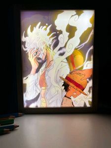 LED Frame Of Luffy From One Piece