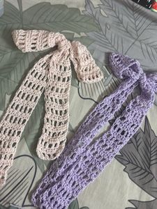 multi wear Crochet scarfs
