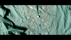 Embroidered Green Kurta
