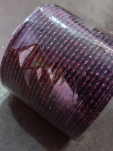 Sparkly Purple Bangles