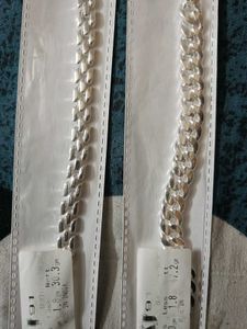 Mens Bracelet Sliver With Hallmark