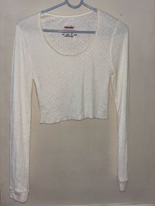 Long Sleeve Crop Top