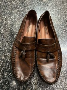 Brown Leather Loafers