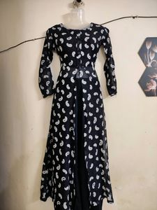 Front Slit Dress(Without PALAZZO)