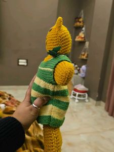 Knitted Teddy Bear Toy