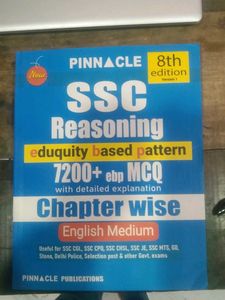 Pinnacle SSC Reasoning 8th Edition