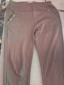 COFFEE BROWN COLOR JEGGING.