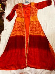 Red &amp; Orange Beautiful Dress