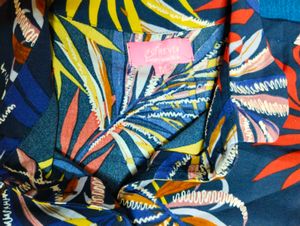Midi Leaf Print Dress For Women