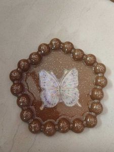 Butterfly Resin Coasters (Set of 3)