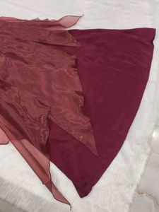 Burgundy Formal Gown