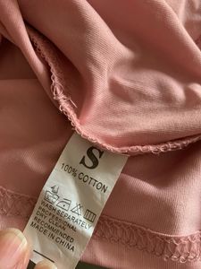 Pink Casual T-Shirt