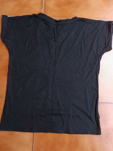 pure cotton black top for 5-6 years old