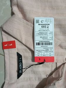 Zudio Light Pink Shirt