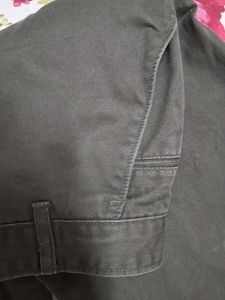 Olive Green Straight Leg Pants