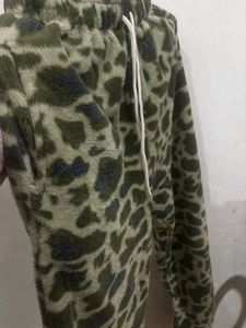 Animal Print Cozy Top And Pyajama