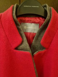 Beautiful Pink Coat Mid Size