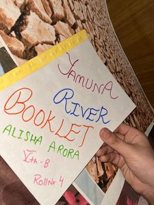 Yamuna River Booklet With Some Prints&amp; Origami