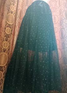 Black😍 Embellished Tulle Skirt