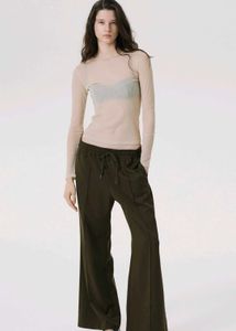 H&amp;M Crease Leg Drawstring Trouser