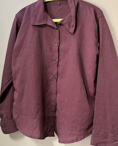 Brown Long Sleeve Shirt