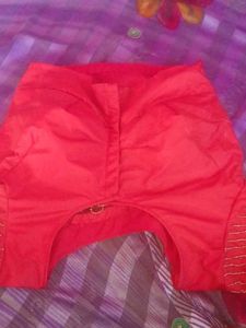 Red Embellished Saree Blouse