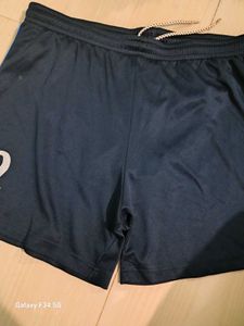 Shorts Navy Blue Adjustable Waist