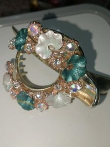 Floral Hair Claw Clip