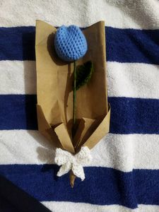 Custom tulip Crochet bouquet
