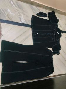 Chic Black Co-ord Set
