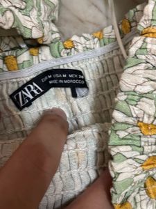 Zara Linen Blend Dress