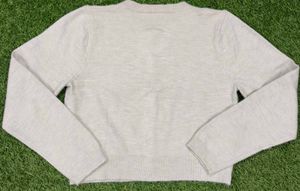 Elegant Crop Cardigan Sweater